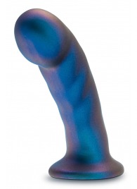 Синяя насадка-фаллоимитатор Rebellion 5.75 Inch Pegging Dildo - 14,6 см. - Blush Novelties - купить с доставкой в Барнауле