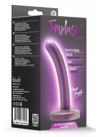 Фиолетовая насадка с гладкой поверхностью Surrender 4.75 Inch Beginner Pegging Dildo - 12 см. - Blush Novelties - купить с доставкой в Барнауле