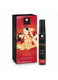 Оральный спрей Waves of Pleasure с ароматом клубники и шампанского - 20 мл. - Shunga - купить с доставкой в Барнауле