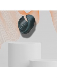 Серый сквозной мастурбатор с вибрацией Manwan Starter - Manwan - в Барнауле купить с доставкой