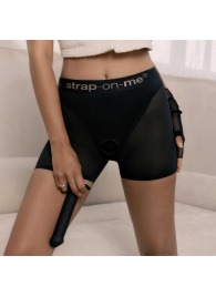 Трусики-шорты для фиксации насадок Strap-on-me Harness Lingerie Halo - size M - Strap-on-me - купить с доставкой в Барнауле