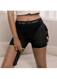 Трусики-шорты для фиксации насадок Strap-on-me Harness Lingerie Halo - size L - Strap-on-me - купить с доставкой в Барнауле