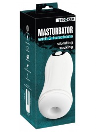 Белый мастурбатор Masturbator with 2 functions - Orion - в Барнауле купить с доставкой