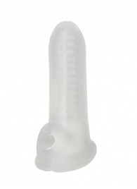 Белый фаллоудлинитель Striker - 13,5 см. - Lola Games - в Барнауле купить с доставкой
