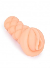 Телесный мастурбатор-вагина с вибропулей и эрекционными кольцами в комплекте - Sexy Girl - в Барнауле купить с доставкой