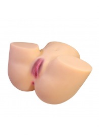 Телесный мастурбатор Liora с 2 любовными тоннелями - Baile - в Барнауле купить с доставкой