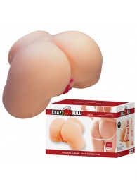 Телесный мастурбатор с 2 любовными отверстиями Olivia - Baile - в Барнауле купить с доставкой