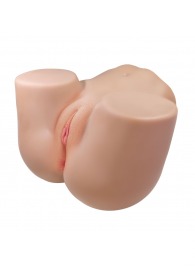 Телесный мастурбатор Julia с 2 любовными тоннелями - Baile - в Барнауле купить с доставкой