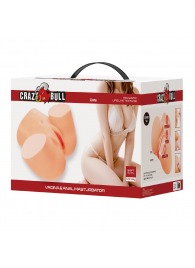 Телесный мастурбатор Liora с вибрацией - Baile - в Барнауле купить с доставкой