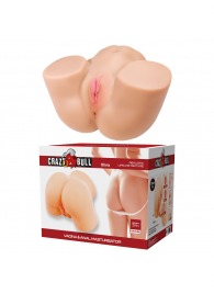 Телесный мастурбатор Olivia с 2 любовными отверстиями - Baile - в Барнауле купить с доставкой