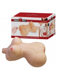 Телесный мастурбатор-торс Diana - Baile - в Барнауле купить с доставкой