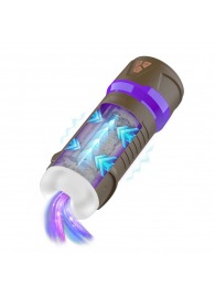 Интерактивный мастурбатор Misty с вакуумом, вибрацией и сжатием - Shots Media BV - в Барнауле купить с доставкой