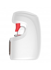 Белый мастурбатор с язычком и возвратно-поступательными движениями - Secwell - в Барнауле купить с доставкой