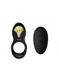 Черное эрекционное виброкольцо Bayek с пультом ДУ - Zalo - в Барнауле купить с доставкой