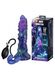 Фиолетовый яйцеродящий фаллоимитатор Duskwalker Sentinal на присоске - 22,4 см. - Baile - купить с доставкой в Барнауле