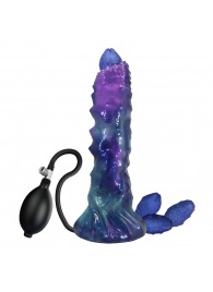 Фиолетовый яйцеродящий фаллоимитатор Duskwalker Sentinal на присоске - 22,4 см. - Baile - купить с доставкой в Барнауле