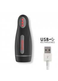 Черный автоматический мастурбатор с управлением через приложение - Oninder - в Барнауле купить с доставкой