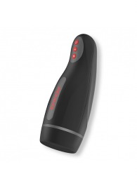 Черный автоматический мастурбатор с управлением через приложение - Oninder - в Барнауле купить с доставкой