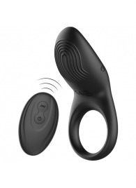 Черное эрекционное виброкольцо с пультом ДУ - Ibiza - в Барнауле купить с доставкой