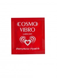 Пробник женского стимулирующего лубриканта на силиконовой основе Cosmo Vibro - 3 гр. - Биоритм - купить с доставкой в Барнауле