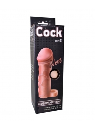 Фаллоудлинитель с кольцом COCK size M - 15 см. - LOVETOY (А-Полимер) - в Барнауле купить с доставкой