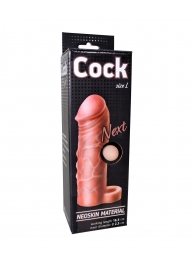 Фаллоудлинитель с кольцом COCK size L - 16,5 см. - LOVETOY (А-Полимер) - в Барнауле купить с доставкой