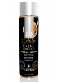 Лубрикант с ароматом крем-брюле JO GELATO CREME BRULEE - 120 мл. - System JO - купить с доставкой в Барнауле
