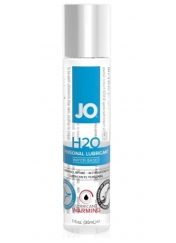 Возбуждающий лубрикант на водной основе JO Personal Lubricant H2O Warming - 30 мл. - System JO - купить с доставкой в Барнауле