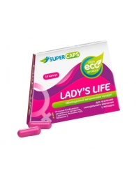 Возбуждающие капсулы Ladys Life - 14 капсул (0,35 гр.) - SuperCaps - купить с доставкой в Барнауле