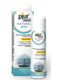 Нейтральный лубрикант на водной основе pjur MED Natural glide - 100 мл. - Pjur - купить с доставкой в Барнауле