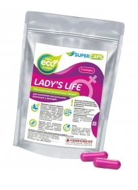 Возбуждающие капсулы Ladys Life - 2 капсулы (0,35 гр.) - SuperCaps - купить с доставкой в Барнауле