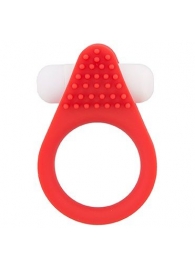 Красное эрекционное кольцо LIT-UP SILICONE STIMU RING 1 RED - Dream Toys - в Барнауле купить с доставкой