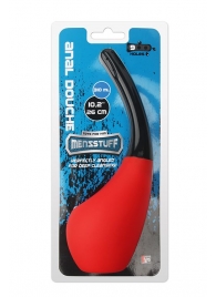 Анальный душ MENZSTUFF 310ML ANAL DOUCHE RED/BLACK - Dream Toys - купить с доставкой в Барнауле