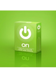 Цветные ароматизированные презервативы ON) Fruit   Color - 3 шт. - ON) - купить с доставкой в Барнауле