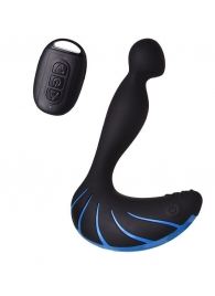 Чёрно-синий массажер простаты Erotist Third - Erotist Adult Toys - в Барнауле купить с доставкой