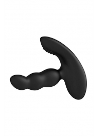 Черный силиконовый стимулятор простаты Levett Nitoc с пультом ДУ - Levett - в Барнауле купить с доставкой