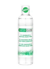 Гель-смазка 2-в-1 MASSAGE   LUBRICANT ALOE VERA - 300 мл. - Waterglide - купить с доставкой в Барнауле