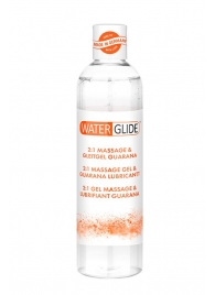 Гель-смазка 2-в-1 MASSAGE   LUBRICANT GUARANA - 300 мл. - Waterglide - купить с доставкой в Барнауле