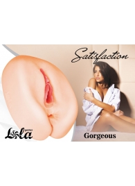 Мастурбатор с 2 тоннелями Satisfaction Gorgeous - Lola Games - в Барнауле купить с доставкой