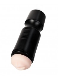 Мастурбатор-ротик A-Toys в черной колбе - A-toys - в Барнауле купить с доставкой