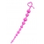 Розовая силиконовая анальная цепочка Long Sweety - 34 см. - ToyFa в Барнауле Розовая силиконовая анальная цепочка Long Sweety - 34 см. - ToyFa
