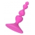 Розовая силиконовая анальная пробка Loverty - 8 см. - ToyFa в Барнауле Розовая силиконовая анальная пробка Loverty - 8 см. - ToyFa