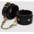 Черные оковы на ноги Bound to You Faux Leather Ankle Cuffs - Fifty Shades of Grey - купить с доставкой в Барнауле