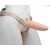 Телесный фаллопротез MEN STYLE с анальным стимулятором - 17,5 см. - LOVETOY (А-Полимер) - купить с доставкой в Барнауле