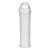 Текстурированная насадка на пенис Clear Textured Penis Enhancing Sleeve Extension - 16,5 см. - BlueLine - в Барнауле купить с доставкой