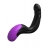 Черно-фиолетовый вибромассажёр простаты Hyper-Pulse P-Spot Massager - Pipedream - в Барнауле купить с доставкой