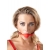 Силиконовый кляп-шар на чёрных ремешках Red Gag silicone - Orion - купить с доставкой в Барнауле