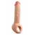 Телесная насадка-удлинитель Thrive 8.75 Inch Realistic Penis Extender Sleeve - 22,2 см. - Blush Novelties - в Барнауле купить с доставкой