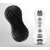 Мастурбатор FLEX Rocky Black с плотным рельефом - Tenga - в Барнауле купить с доставкой