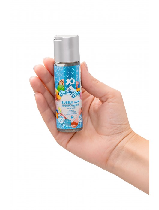 Смазка на водной основе Candy Shop Bubblegum с ароматом жвачки - 60 мл. - System JO - купить с доставкой в Барнауле